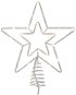 EMOS Štandard LED spojovacia vianočná hviezda, 28,5 cm, vonkajšia aj  vnútorná, teplá biela - Vianočné osvetlenie
