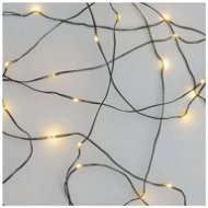 EMOS LED Christmas Nano Chain Green, 7.5m, Indoor and Outdoor, Warm White, Timer - Light Chain