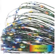 EMOS LED vianočná nano reťaz zelená, 15 m, vonkajšia aj vnútorná, multicolor, časovač - Svetelná reťaz