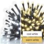 EMOS LED Christmas Chain 2-in-1, 10m, Indoor and Outdoor, Warm/Cold White, Programs - Light Chain