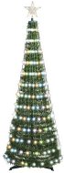 EMOS LED karácsonyfa fényfüzérrel és csillaggal, 1,5 m, beltéri, távirányító, időzítő, RGB - Műfenyő