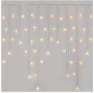 Light Chain EMOS LED Christmas Icicles, 5m, Indoor and Outdoor, Warm White, Remote Control, Programs, Timer - Světelný řetěz