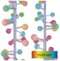 EMOS LED Light Cherry Chain - Balls 2,5cm, 4m, Indoor and Outdoor, Multicolour, Timer - Light Chain