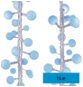 EMOS LED světelný cherry řetěz – kuličky 2,5 cm, 4 m, venkovní i vnitřní, modrá, časovač - Světelný řetěz