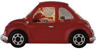 EMOS LED Dekoration - Auto mit Weihnachtsmann, 10 cm, 3x AA, Innenräume, warmweiß, Timer - Dekorative Beleuchtung