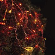 EMOS Standard LED pulsierendes Licht Leuchtkette - Eiszapfen, 2,5 m, rot / gelb - Weihnachtskette