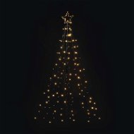 EMOS LED vianočný kovový strom, 180 cm, vonkajší, teplá biela, časovač - Vianočné osvetlenie