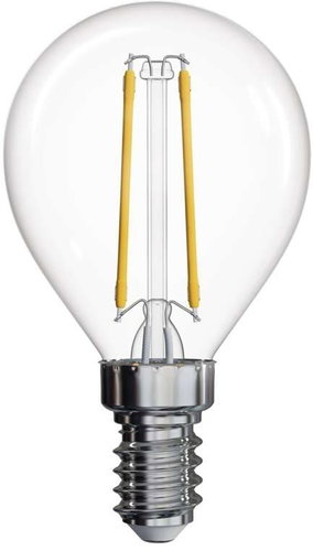 EMOS LED Bulb Filament Mini Globe A++ 2W E14 Warm White - LED Bulb - Main image