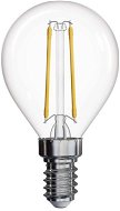 EMOS LED žiarovka Filament Mini Globe A++ 2 W E14 teplá biela - LED žiarovka