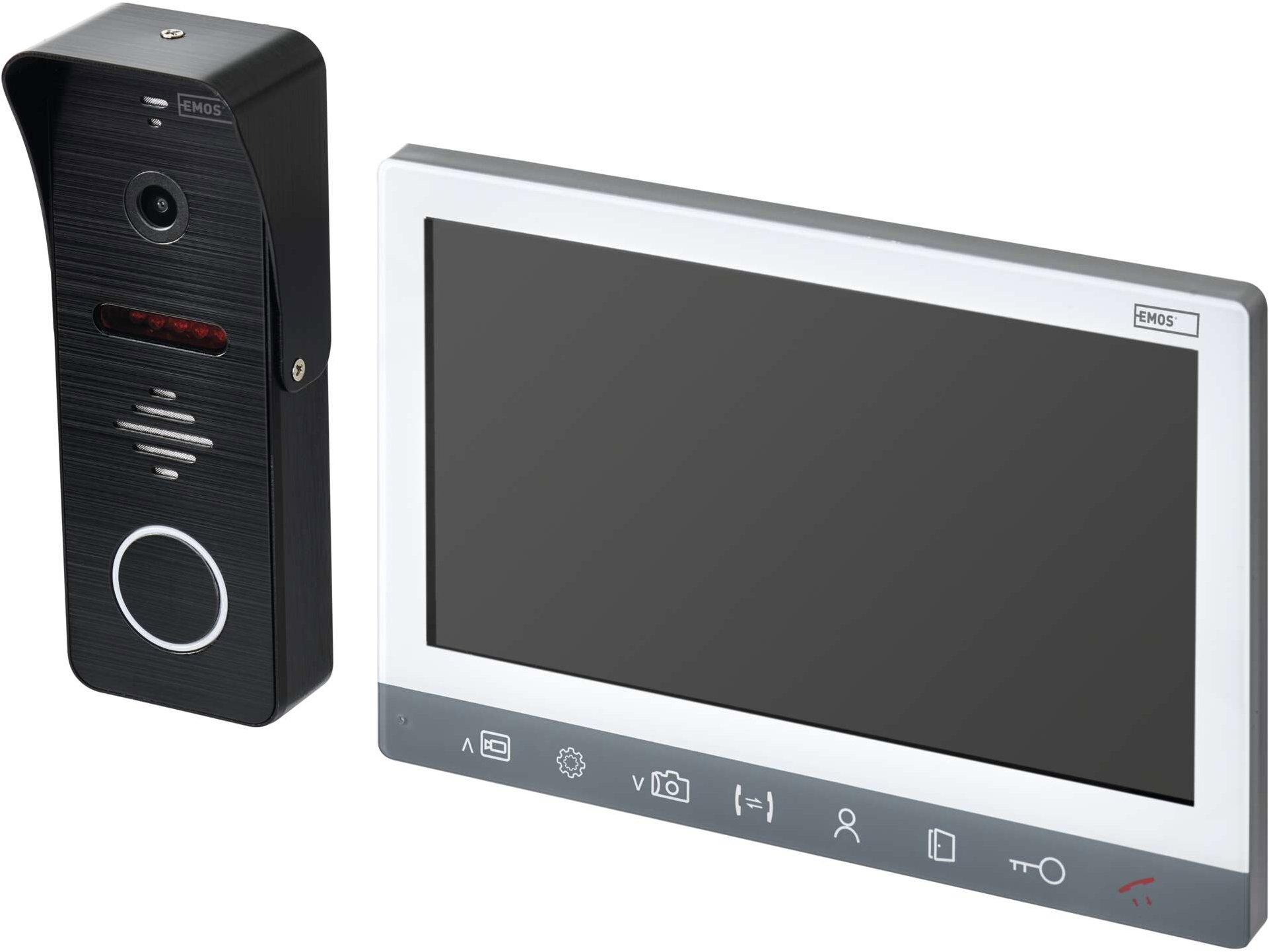 EMOS EMOS EM-10AHD Videotelefon szett felvétel tárolás lehetőségével