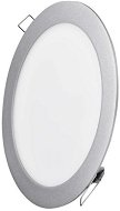 EMOS LED Panel, 225mm, Round, Built-In, Silver, 18W, Neutral White - LED Panel