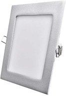 EMOS LED Panel 170×170, Square, Built-In, Silver, 12W, Neutral White - LED Panel