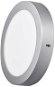 EMOS LED Panel, 224mm, Round, Surface-Mounted, Silver, 18W, Neutral White - LED Panel