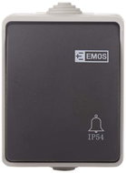 EMOS Pushbutton Controller 1/0, IP54 - Light Switch