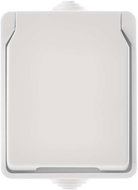 EMOS Wall Socket, White, IP54 - Socket
