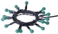EMOS 20 LED chain - beads, 2xAA 1.5m, green, timer - Christmas Lights