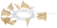 EMOS LED garlands - gold bells, 2x AA, warm white, timer - Christmas Lights
