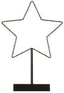 EMOS LED dekorácia – hviezda, 3×AA, teplá biela, časovač - Vianočné osvetlenie