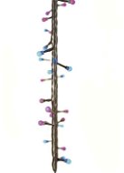 EMOS 40 LED karácsonyi fénylánc - golyók, 4 m, kék / rózsaszín, időzítő - Karácsonyi fényfüzér