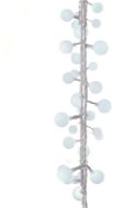 EMOS 40 LED Christmas Light Chain - Balls 2,5cm, 4m, Cool White, Timer - Christmas Chain