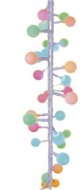 EMOS 40 LED vánoční světelný řetěz – kuličky 2,5cm, 4m, multicolor, čas. - Vianočná reťaz