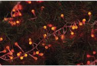 EMOS 288 LED Christmas Chain - Cluster, 2.4 m, Red, Timer - Christmas Chain