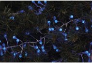 EMOS 288 LED vánoční řetěz – ježek, 2,4m, modrá, časovač - Vianočná reťaz