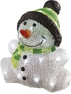 EMOS LED Christmas Snowman, IP44, cold white, timer - Christmas Lights