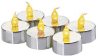 EMOS LED Christmas Decorations - Candle, Tea, Silver, 6 × CR2032 - Christmas Lights