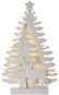LED Christmas  Tree, 23cm, 2x AA, Indoor, Warm White, Timer - Christmas Lights