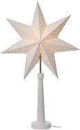 Candlestick for E14 Bulb White with Paper Star, 46x70cm, Indoor - Star Light
