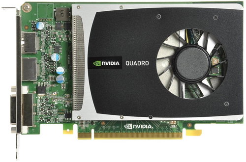 HP NVIDIA Quadro 2000 - Graphics Card - Main image