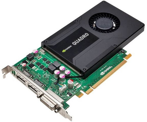 HP NVIDIA Graphics PLUS Quadro K2000 - Grafická karta - Hlavný obrázok