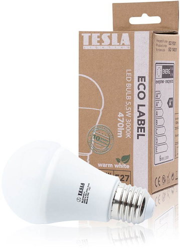 TESLA LED 5.5W E27  - LED Bulb - Fő fotó