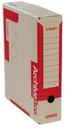 Emba Archive box inner 330 × 260 × 75 red - Archive Box