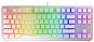 Endorfy Thock TKL Pudding Onyx White Brown, US layout - Gaming Keyboard