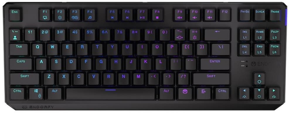 Endorfy Thock TKL Wireless Black - US