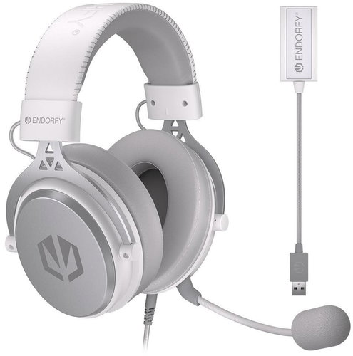 Endorfy VIRO Plus USB white - Gaming Headphones - Main image
