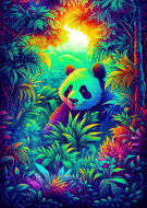 ENJOY Puzzle Panda Corner 1000 pieces - Jigsaw Puzzle