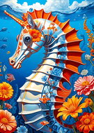ENJOY Puzzle Seahorse 1000 pieces - Jigsaw Puzzle