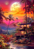 ENJOY Puzzle Lovely Twilight 1000 pieces - Jigsaw Puzzle