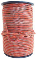 ENPRO Braided cord without core PPV 6 mm, 100 m, orange-grey - Line
