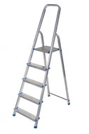 Drabest Aluminium Stepladder Single-sided 1x 5 Rungs - Stepladder