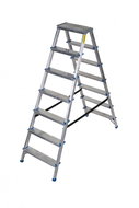 Drabest Aluminium Stepladder Double-sided 2x 7 Rungs - Stepladder