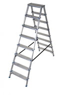 Drabest Aluminium Stepladder Double-sided 2x 8 Rungs - Stepladder
