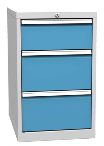 Kovos Table Container 810 x 500 x 700mm - 3 Drawers - Drawer Chest - Main image