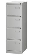 Bisley Four-drawer File A4 1321 x 413 x 622mm - File Cabinet