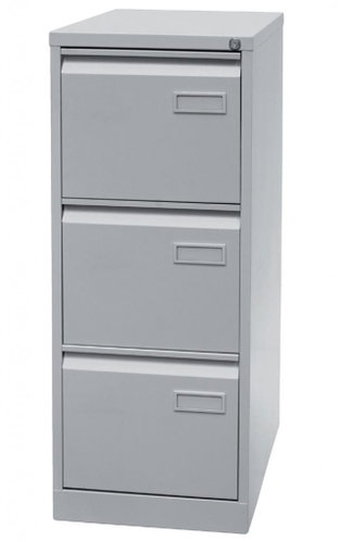 Bisley Three-drawer File Cabinet A4 1016 x 413 x 622mm - File Cabinet - Main image