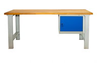 Enprag Workshop Prefabricated Workbench with Container. Height: 850mm Table Width: 2000mm - Workbench