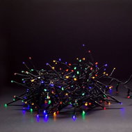 ENTAC Thick LED Christmas chain 8 m, outdoor, multicolour, 400 LEDs - Light Chain